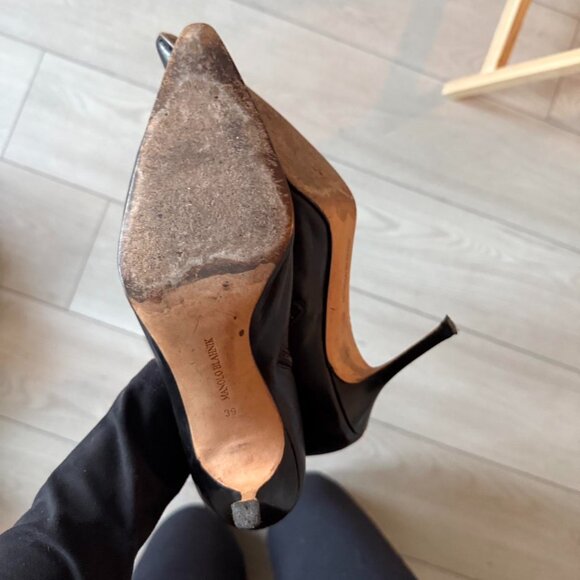 Manolo Blahnik Women's Black Boots - Picture 5 of 8